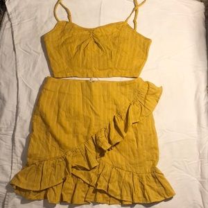 Two-piece summer tank and skirt